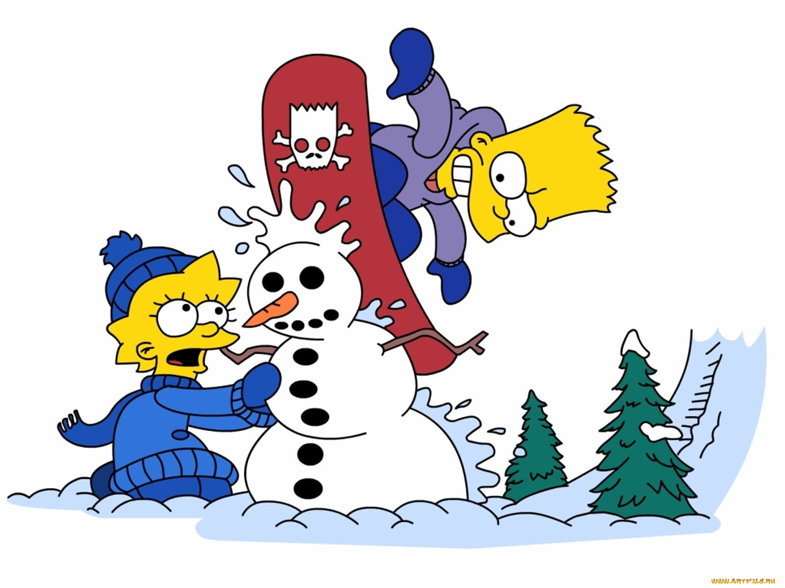 , the, simpsons